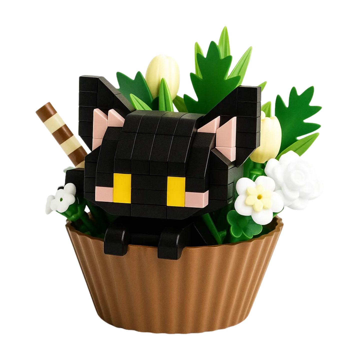 Figura armable de animalitos con bloques